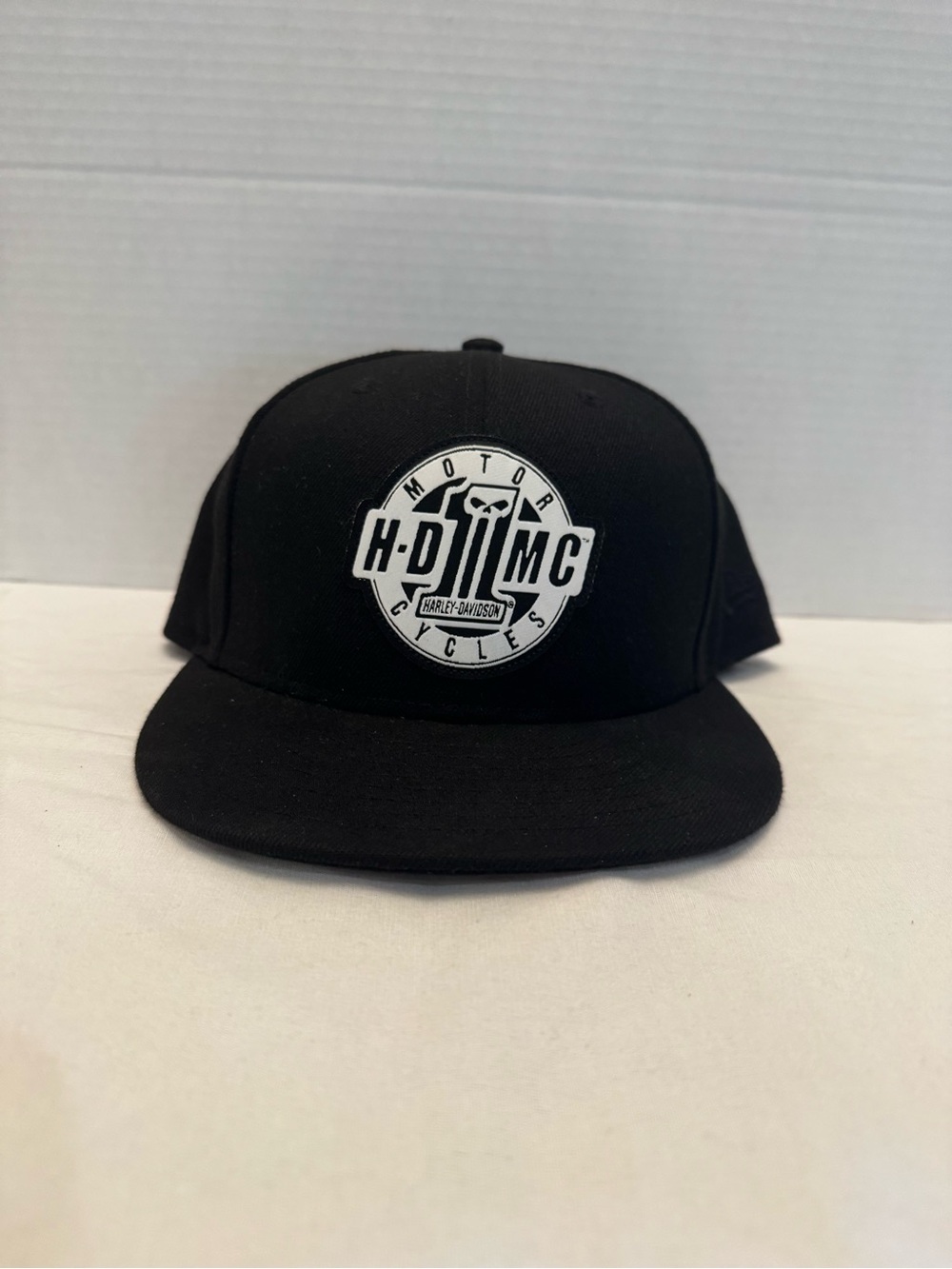 Harley-Davidson HDMC 59FIFTY Black Fitted Hat Size 7 1/2